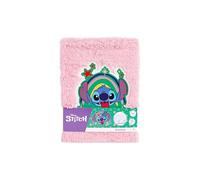 Stitch Cuaderno de notas de peluche A5 Rosa | Cuaderno esponjoso para niños | Libreta con motivo de Disney | Libro de peluche para niñas y niños | Regalo creativo a partir de 3 años | Cuaderno