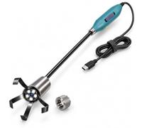 STMKB Pinza para Cámara De Inspección, Eje De 800 Mm, Luces Led Y Anillo Magnético.