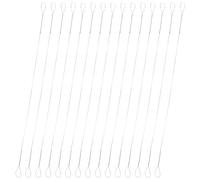 STOBAZA 15 Piezas Alambre para Cortar Queso de Acero Inoxidable Plata, Diseño Compacto y Ligero, Adecuado para Picnic y Fiestas Pan y Alimentos Duros