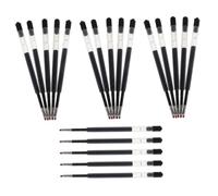 STOBAZA 20 Piezas Recambios Boligrafos Negro 0.5mm para Plumas Retráctiles Tinta de Secado Rápido y Líneas Estables, Ideales para Decoracion Colegio y Oficina