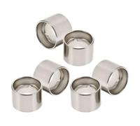 STOBAZA 6 Piezas Anillo de Portalámparas para Pantalla de Lámpara, Anillos de Casquillo para Lámparas de Hierro Plata, Rosca 1-1/2 Pulgadas, para Casquillo Cerámico E26 E27, Habitaciones