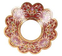 STOBAZA Cubierta Versátil de Aleación para Quemador de Incienso Diseño de Flor de Loto Elegante y Previene la Dispersión de Cenizas para Decoración Hogar y Oficina