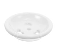 STOBAZA Tapón de Urinario de Cerámica Blanco Colador Práctico, Diseño que Ahorra Espacio y Ajuste Seguro para Baños Públicos y Múltiples Ubicaciones
