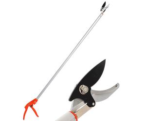 Stocker Art. 502 - Tijeras de podar con pértiga fija 120 cm - Ø 10 mm - corte orientable