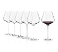 Stölzle Lausitz Copas Borgoña Symphony Set de 6 710 ml - Copas Elegantes para Vinos de Borgoña - Goblets de Cristal para Máxima Liberación de Aromas - Apto para Lavavajillas & Resistente a Golpes