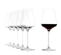 Stölzle Lausitz Copas Bordeaux Quatrophil – Set 6x645 ml, aptas lavavajillas y resistentes a golpes