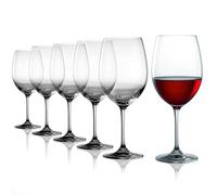 Stölzle Lausitz Copas de Vino Bordeaux Event Juego de 6, 635 ml - Copas Elegantes para Bordeaux - Copas de Cristal para Vino Tinto con Máxima Expresión de Aroma - Apto para Lavavajillas
