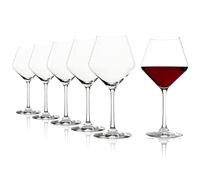 Stölzle Lausitz Copas de vino tinto Revolution – Juego 6 × 545 ml · Cristal, aptas para lavavajillas