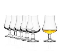 Stölzle Lausitz Nosing - Juego de 6 vasos de whisky, cristal sin plomo, apto para lavavajillas, vasos únicos
