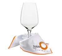 Stölzle Lausitz Paño de Microfibra de 35 x 60 cm/paño de Microfibra sin Pelusa para Superficies de Cristal Brillantes y sin Rayas/paño de Microfibra para pulir Vasos