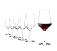 Stölzle Lausitz Revolution 3770035 - Juego de 6 copas de vino tinto (650 ml, apto para lavavajillas, altura 24 cm, diámetro exterior: 9,9 cm)