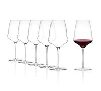 Stölzle Lausitz Set de 6 Copas Bordeaux Cocoon, 745 ml - Copas de Vino Tinto Premium para Bordeaux - Cristal Extravagante para Óptima Liberación de Aroma - Aptas para Lavavajilla