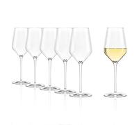Stölzle Lausitz Symphony Set de 6 Copas de Vino Blanco 405 ml - Copas Premium de Cristal Sin Plomo - Apto para Lavavajillas & Resistentes a Golpes - Fabricado en Alemania