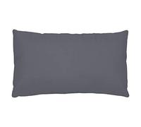 STOF Alicia - Funda de Almohada (50 x 80 cm, 100% algodón), Color Gris