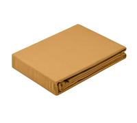 STOF - Funda nórdica - Tamaño 240 x 220 cm - 100% algodón orgánico - Calidad - Certificado Oeko-Tex - Color Curry - Modelo Horizonte - Ropa de Cama para el hogar - Suave y cómoda