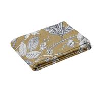STOF - Funda nórdica - Tamaño 240 x 220 cm - Calidad percal de algodón - 100% algodón con certificación Oeko-Tex - Dorado - Modelo Jacinto - Ropa de Cama - Cama Doble - 2 Personas - Clásico - Charme