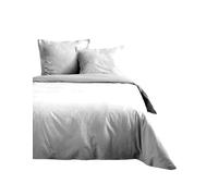 STOF - Funda nórdica - Tamaño de 240 x 220 cm - 100% algodón con certificación Oeko-Tex - Color Blanco - Modelo Eden - Ropa de Cama para casa - Ideal para Cama Doble Queen o estándar - 2 Personas