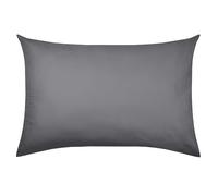STOF - Funda - Tamaño: 50 x 70 cm - 100% algodón orgánico - Calidad - Certificado Oeko-Tex - Color Pizarra - Modelo Horizonte - Ropa de Cama para casa - Suave y cómoda