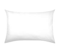 STOF - Funda - Tamaño: 50 x 80 cm - 100% algodón orgánico - Calidad - Certificado Oeko-Tex - Color Blanco - Modelo Horizonte - Ropa de Cama para casa - Suave y cómoda