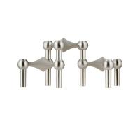 STOFF Nagel 3 Candelabros STOFF Nagel Cromo cepillado