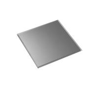Stoff Nagel - Bandeja de Espejo, Bandeja, Posavasos - Base de Cristal - Color: Negro Ahumado, Negro - Espejo - Dimensiones (Largo x Ancho x Alto): 27 x 27 x 0,7 cm