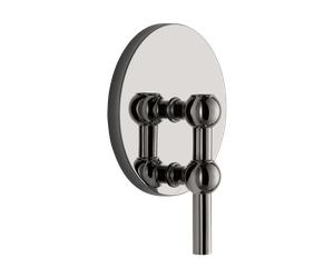 STOFF Nagel Portavelas de pared STOFF Nagel Cromo negro