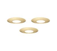 STOFF Nagel Protectores de vela STOFF Nagel 3-pack Latón cepillado