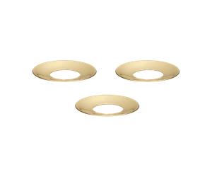 STOFF Nagel Protectores de vela STOFF Nagel 3-pack Latón cepillado