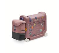 Stokke JetKids Pack de Viaje, Hazy Lilac - Incluye Maleta Montable BedBox y Mochila - Ideal para Niños de 2 a 7 Años (Hasta 35 kg)