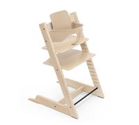 Stokke Tripp Trapp Trapp - Trona natural - Incluye silla + set de bebé2 para niños de 6 a 36 meses - Ajustable, ergonómico y fácil de limpiar