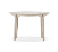 Stolab Mesa Carl Ø115. extensible Roble lacado mate claro