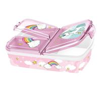 Stor Caja De Sándwich Múltiple De Unicornio Y Arcoíris 18x13.50x6 Cm