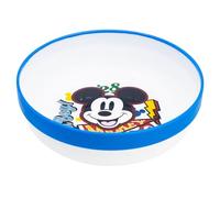 Stor Cuenco Infantil Mickey Mouse 902ml con Base Antideslizante, Plastico Reutilizable sin BPA, Apto Microondas, Cuenco Niños para Casa y Colegio