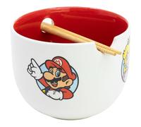 Stor CUENCO RAMEN CON PALILLOS EN CAJA REGALO SUPER MARIO PROTAGONISTS