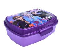 Stor, Frozen, Sandwichera Infantil de Elsa y Ana, Fiambrera Rectangular para Almuerzo o Merienda, Lonchera Portátil Escolar, 1 Compartimento 18x5x13 CM