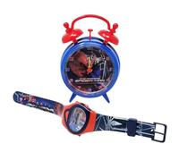 Stor Marvel Set The Amazing Spiderman - Despertador para mesita de noche y reloj de pulsera digital con correa ajustable