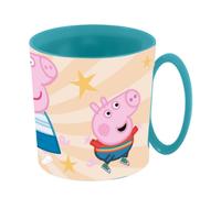 Stor - Peppa Pig Taza de Plástico apto para Micro 390ml