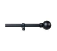 STOR PLANET Kit Barra Cortina Anillo Extensible DE 110 A 200cm Negro Marca