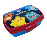 Stor, Pokemon, Sandwichera Infantil, Fiambrera Escolar para Almuerzo o Merienda, Rectangular, 1 Compartimento 17x14x6 CM