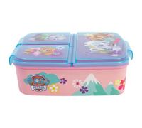 Stor Sandwichera Infantil Patrulla Canina con 3 Compartimentos 2156ml - Fiambrera Escolar Resistente para Niños