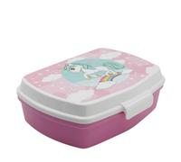 Stor Sandwichera Infantil Unicorn, Fiambrera Rectangular 1333ml, Material Resistente, Ideal para Colegio y Merienda