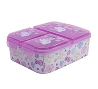 Stor Sandwichera múltiple Hello Kitty con compartimentos Infantil