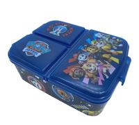 Stor - Sandwichera para Niños Decorada con los Personajes de Patrulla Canina - Fiambrera Infantil - Para el Almuerzo y Merienda para Colegio - 3 Compartimentos 6,7x16,5x19,5 CM - 150GR