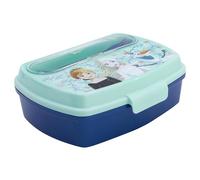 Stor SANDWICHERA RECTANGULAR CON CUBIERTOS FROZEN SNOWY TALE