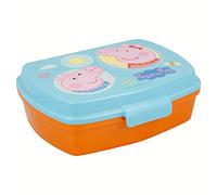 Stor Sandwichera rectangular Peppa Pig Core Multicolor