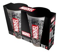 Stor set 2 vasos casual de cristal 490 ml marvel pattern