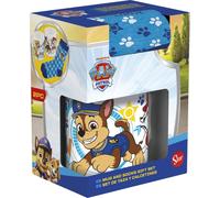 Stor set taza cerámica 325ml y calcetines patrulla canina - caja rega