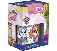 Stor set taza cerámica 325ml y calcetines patrulla canina - caja rega