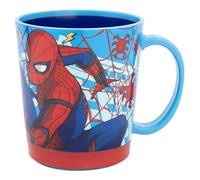TAZA ANTIVUELCO PP 410 ML SPIDERMAN DIMENSION DE STOR