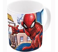 Stor taza ceramica 325 ml en caja de regalo spiderman streets